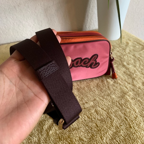 Coach Bags Coach F77682 Vale Double Zipper Crossbody Pouch Poshmark
